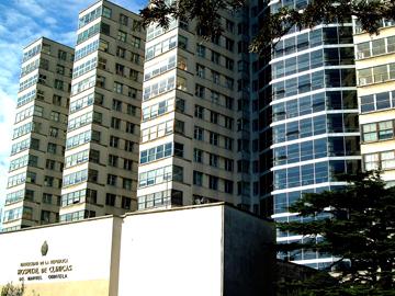 Fachada del Hospital de Clínicas