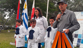 Presidente de UTE, Gonzalo Casaravilla