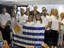 Entrega del Pabellón Nacional a la delegación deportiva de Uruguay que viajará a China