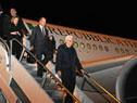 Arribo del presidente de la República Italiana, Sergio Mattarella