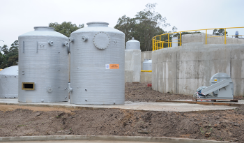 Obras de saneamiento en Maldonado
