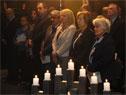 Presidenta en ejercicio Lucía Topolansky participó en la 79° conmemoración de la Noche de los Cristales Rotos