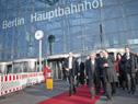 Arribo del Presidente Mujica y Comitiva Oficial a la ciudad de Berlín