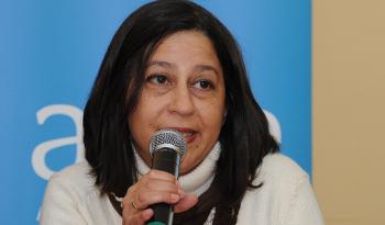 Directora del Programa VIH/SIDA, Susana Cabrera