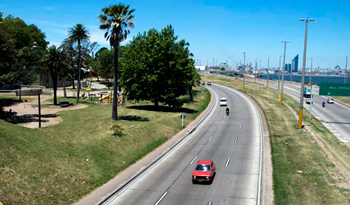 Acceso a Montevideo, barrio Capurro