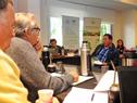 El subsecretario de Ganadería, Enzo Benech, se reúne con vecinos de La Teja, Montevideo