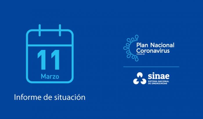 Reporte diario del Sinae