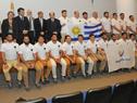 Entrega de Pabellón Nacional a Selección Uruguaya de Rugby