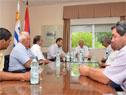 Presidente Tabaré Vázquez mantuvo encuentro con representantes de gremiales lecheras