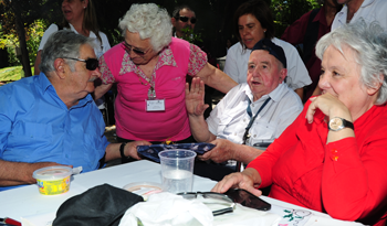 Presidente Mujica en la residencia de Suárez