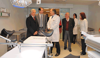 Vázquez en recorrida por nuevas instalaciones del Hospital Pereira Rossell