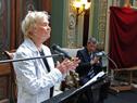 Canciller Rodolfo Nin Novoa homenajeó a Belela Herrera por su defensa de derechos humanos