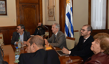Reunión del grupo de trabajo en prevención de los riesgos y daños por el uso de drogas, liderada por el presidente Tabaré Vázquez