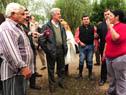 Vázquez recorrió la localidad de San Ramón tras las inundaciones de los últimos días