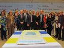 Ministra Carolina Cosse, en la celebración de los 43 años de Antel
