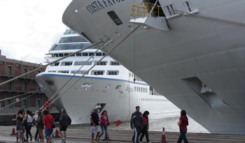 Cruceros en Puerto de Montevideo