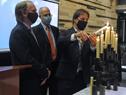 Presidente Lacalle Pou y autoridades nacionales participaron en el 82.° aniversario de la Noche de los Cristales Rotos