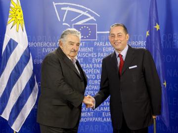 Presidente Mujica con Gianni Pittella