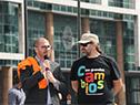Roballo participó de la “Fiesta del buentrato”, iniciativa para concientizar sobre violencia a niños y adolescentes