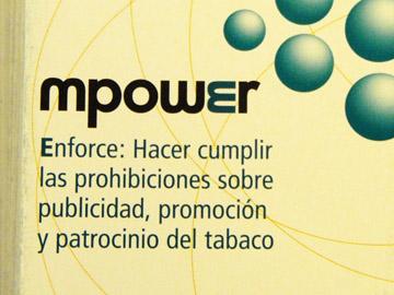 Portada del informe presentado