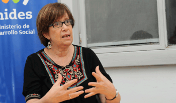 Ministra de Desarrollo Social, Marina Arismendi