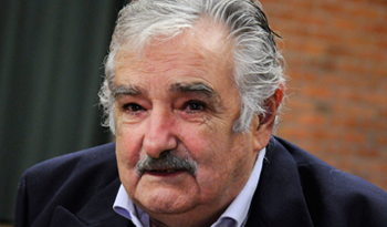 El Presidente de Uruguay, José Mujica