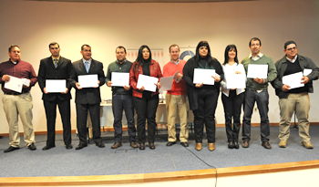 Campus Virtual de UTU entregó los primeros 11 diplomas de Técnico Prevencionista