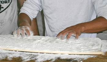 Trabajador en panadería