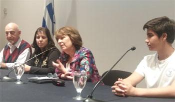 Marisa Lindner, autoridades y participantes de ¡A Rodar!