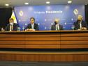Conferencia de prensa del presidente Luis Lacalle Pou y autoridades de Gobierno
