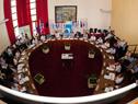 Presidente de UTE, Gonzalo Casaravilla, y Ruben García, director de Energía, asistieron a la 44.ª sesión del Congreso de Intendentes