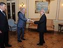 Vázquez recibió cartas credenciales de Israel, El Salvador y el Vaticano Vázquez recibió cartas credenciales de Israel, El Salvador y el Vaticano