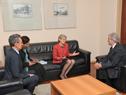 Presidente Tabaré Vázquez recibió a la directora general de la Unesco, Irina Bokova
