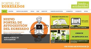Nueva página web del Fondo de Solidaridad