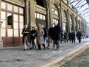 Recorrida por las instalaciones de la estación central de ferrocarriles General Artigas