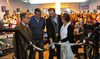 Acto de inauguración del Espacio Cultural Educativo