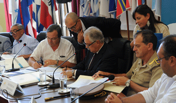 Firma de convenio