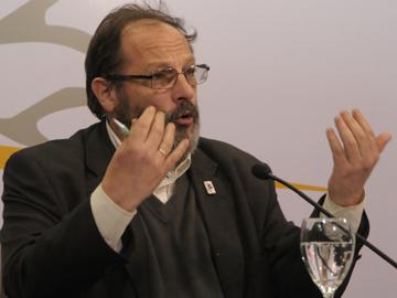Ministro Olesker en conferencia de prensa