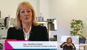 Ministra de Industria, Energía y Minería, Carolina Cosse