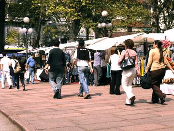 Plaza Libertad de Montevideo
