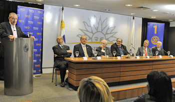 Rotary Club de Montevideo comenzó a celebrar sus 100 años