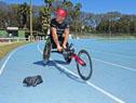 Entrega oficial de la nueva silla de atletismo para el deportista uruguayo Eduardo Dutra Entrega oficial de la nueva silla de atletismo para el deportista uruguayo Eduardo Dutra