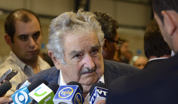 Presidente Mujica en declaraciones a la prensa