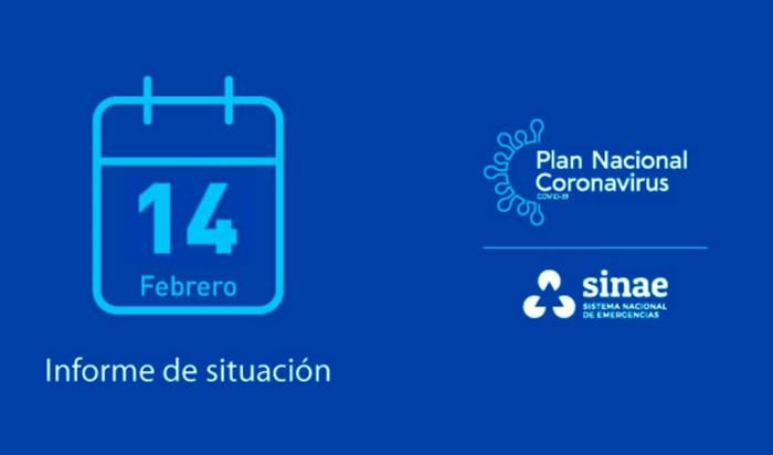 Reporte diario del Sinae