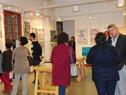Inauguración de muestra en el Centro Zelmar Michelini