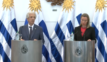 Presidente Tabaré Vázquez abre la conferencia sobre Venezuela