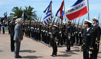 Vicepresidente de la República, Danilo Astori en aniversario de la Armada Nacional