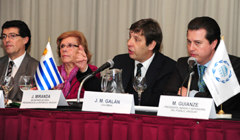 Javier Miranda expone en el foro de parlamentarios