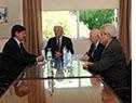 Vázquez se reunió con representantes de la Confederación de Cámaras Empresariales