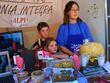 Niños participantes del programa
